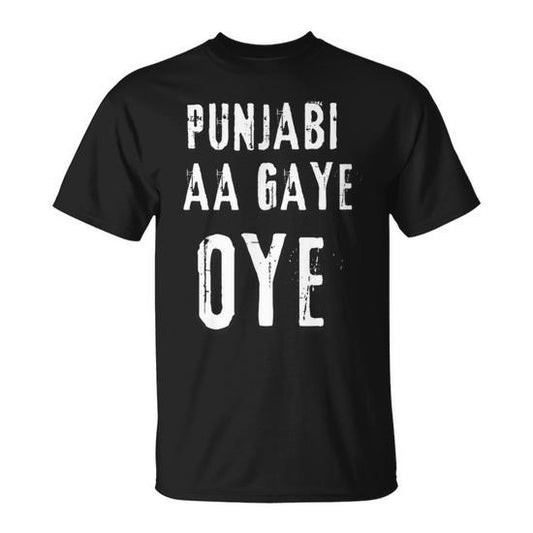 Punjabi Aagye Oye Tshirt